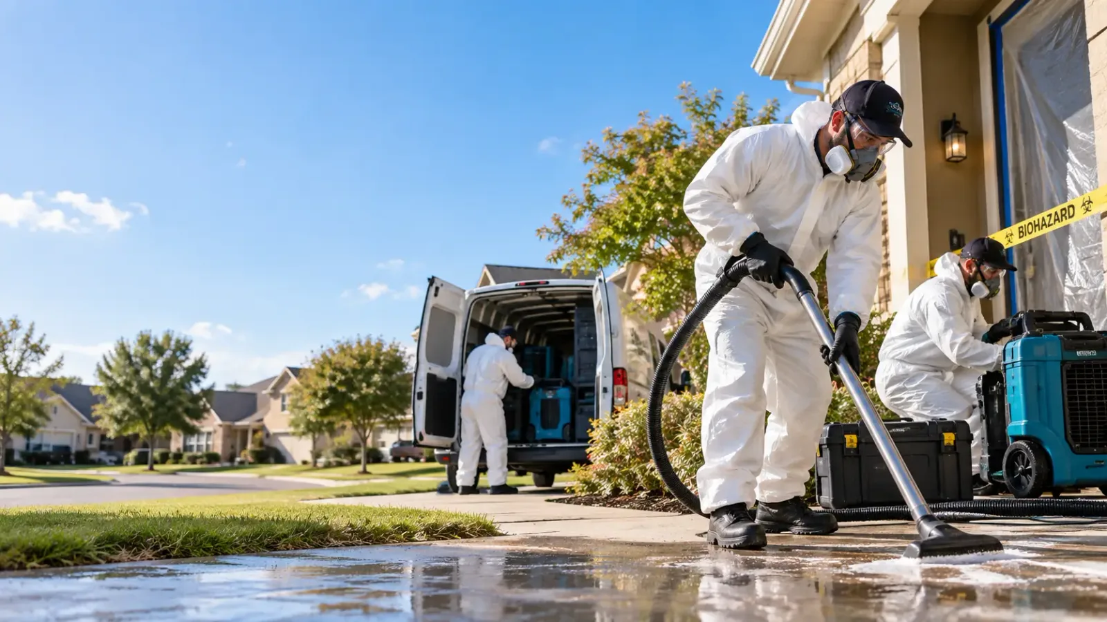 Biohazard Cleanup in Grand Prairie, TX